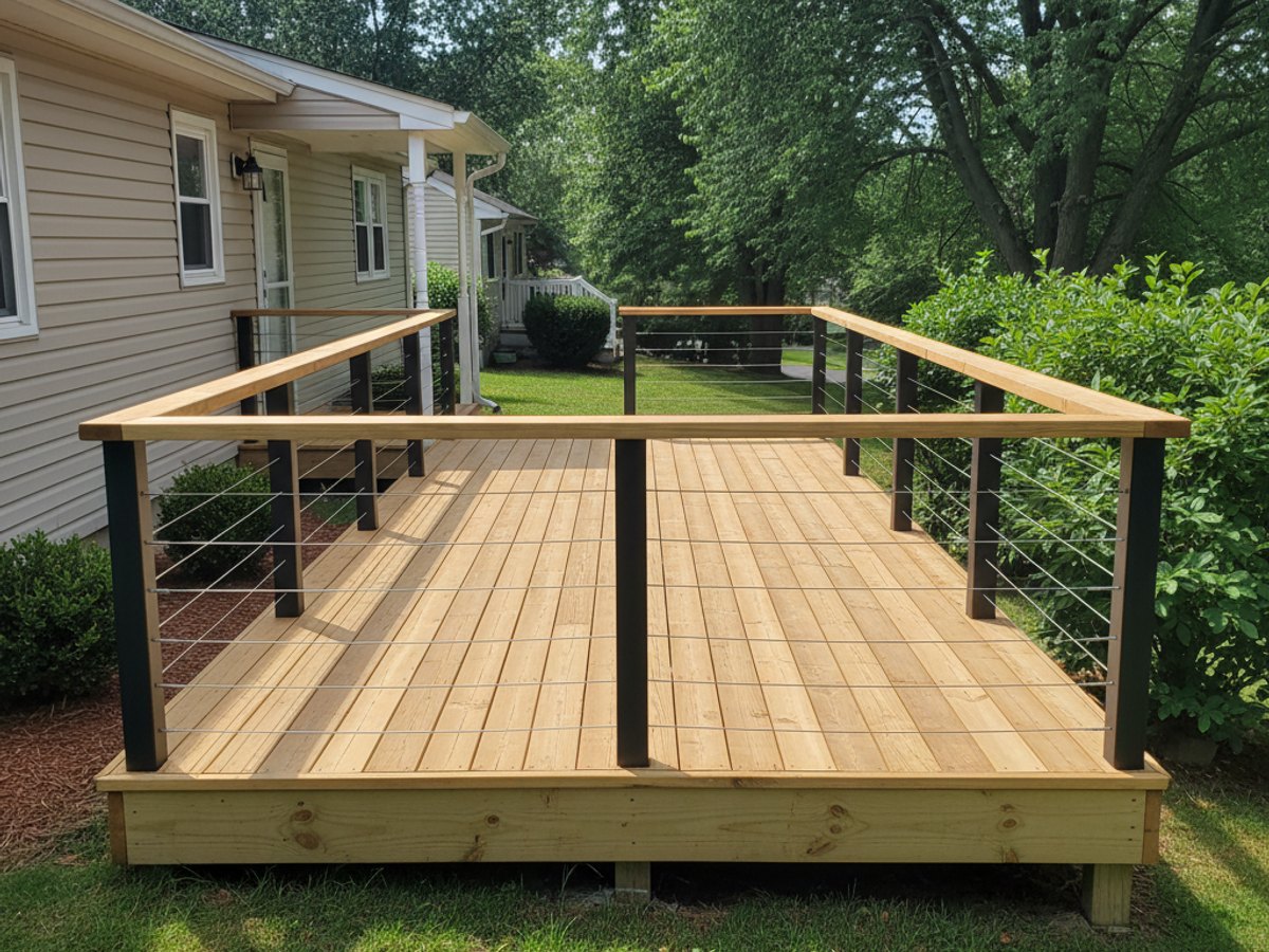 Deck Resurfacing & Board Replacement completed by Coastal Deck Solutions in Perth Amboy, NJ