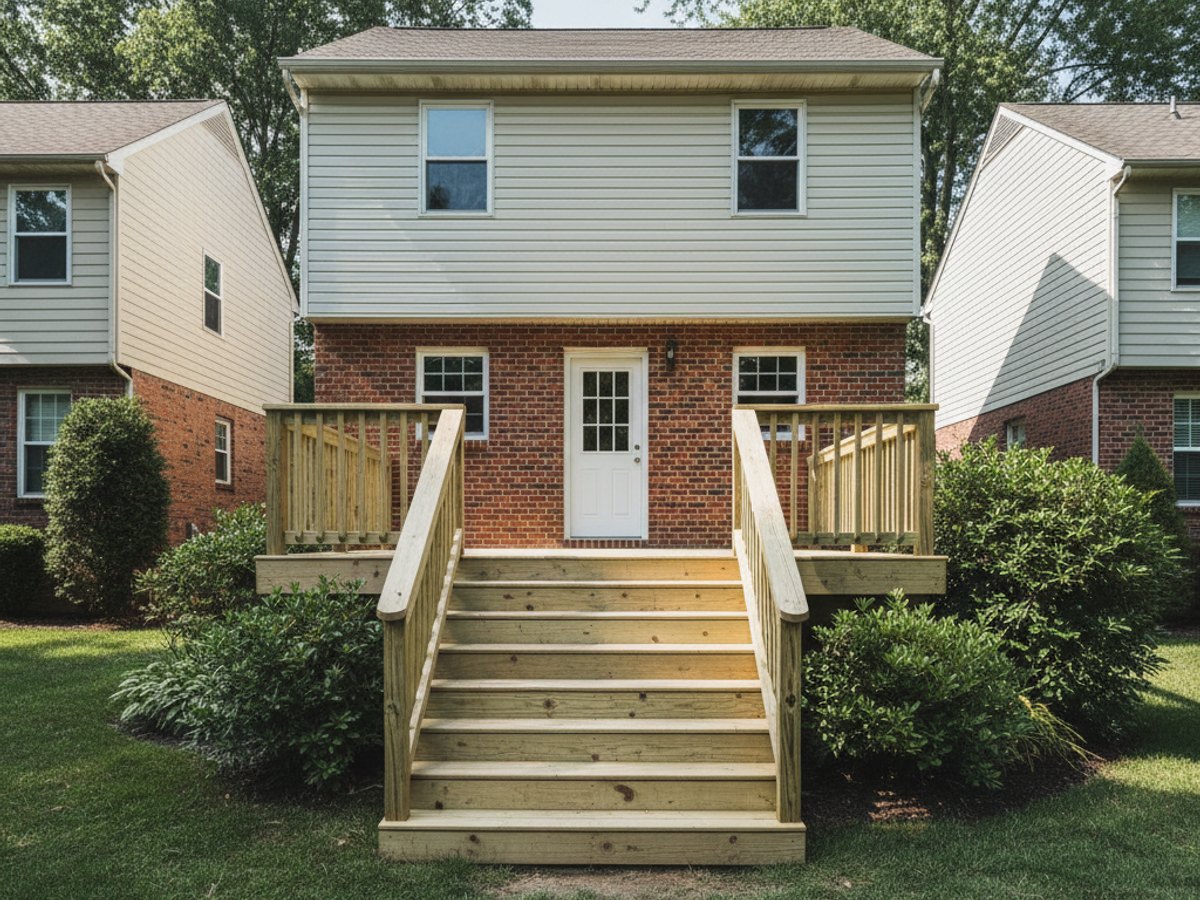 Deck Railing & Balusters completed by Coastal Deck Solutions in Newark, NJ